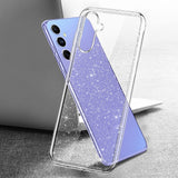Husa de protectie Techsuit SparkleSkin Series compatibil cu Samsung Galaxy A54, Transparent