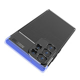 Husa de protectie Techsuit CarbonFiber compatibil cu Samsung Galaxy S23 Ultra, Negru