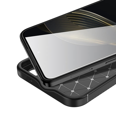 Husa de protectie Techsuit CarbonFiber compatibil cu Huawei nova 11 / nova 12s, Negru