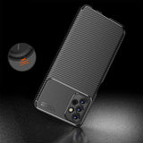 Husa de protectie Techsuit CarbonFiber compatibil cu Samsung Galaxy A13 4G, Negru