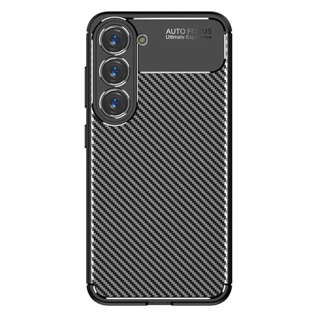 Husa de protectie Techsuit CarbonFiber compatibil cu Samsung Galaxy S23, Negru