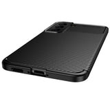 Husa de protectie Techsuit CarbonFiber compatibil cu Samsung Galaxy S22 5G, Negru