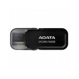 Stick de Memorie Adata UV240 (AUV240-64G-RBK), 64GB, USB 2.0, Negru