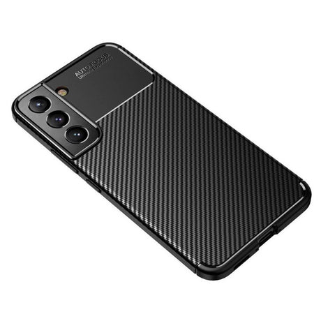 Husa de protectie Techsuit CarbonFiber compatibil cu Samsung Galaxy S21 5G, Negru