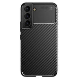 Husa de protectie Techsuit CarbonFiber compatibil cu Samsung Galaxy S21 5G, Negru