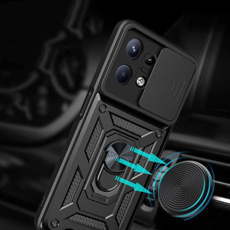 Husa de protectie Techsuit CamShield Series compatibil cu Motorola Edge 50 Pro, Albastru