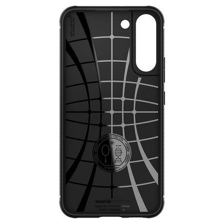 Husa de protectie Spigen Rugged Armor (ACS03986) compatibil cu Samsung Galaxy S22, Negru