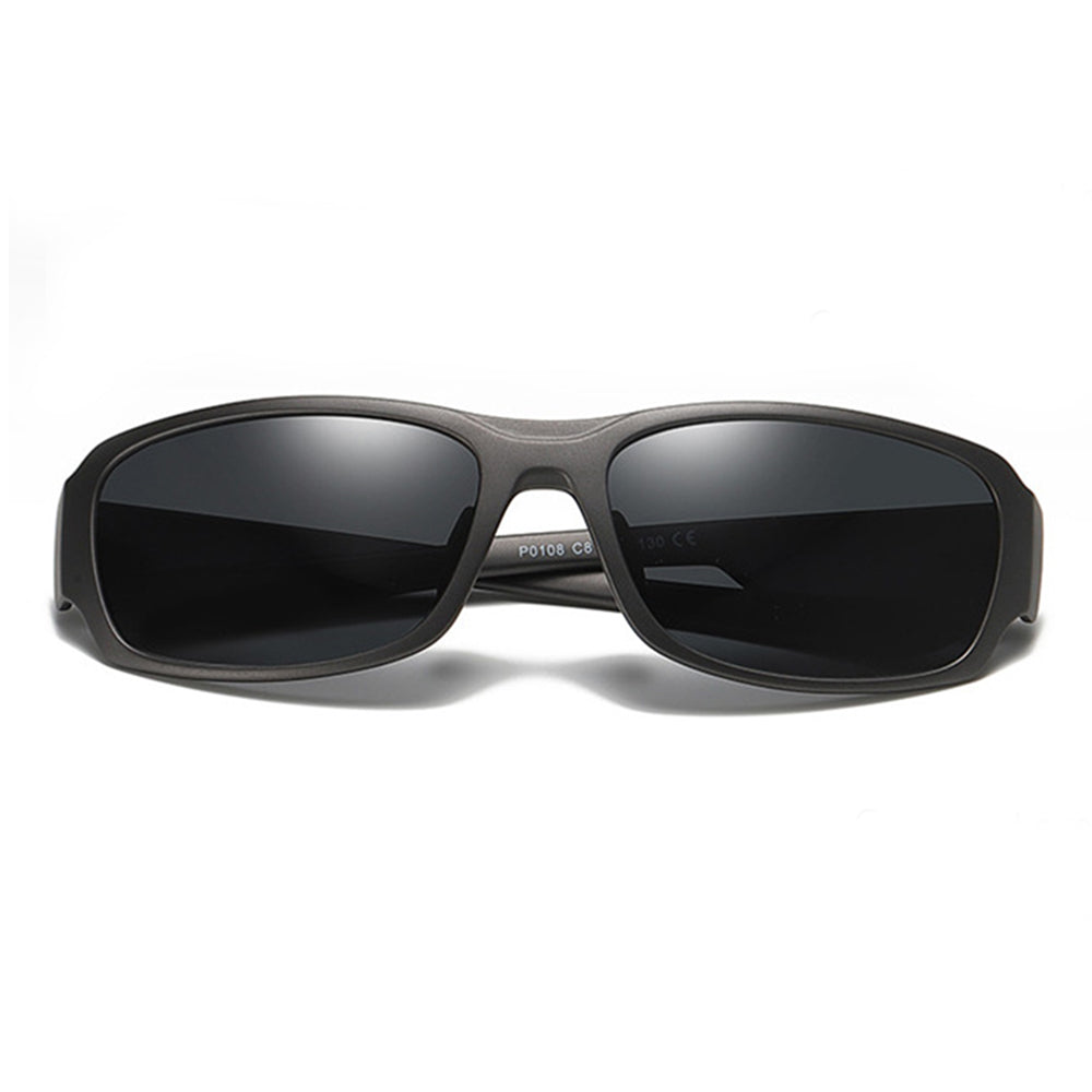 Techsuit Sunglasses Polarised TR90 (MM108), UV Protection, Matte Gray