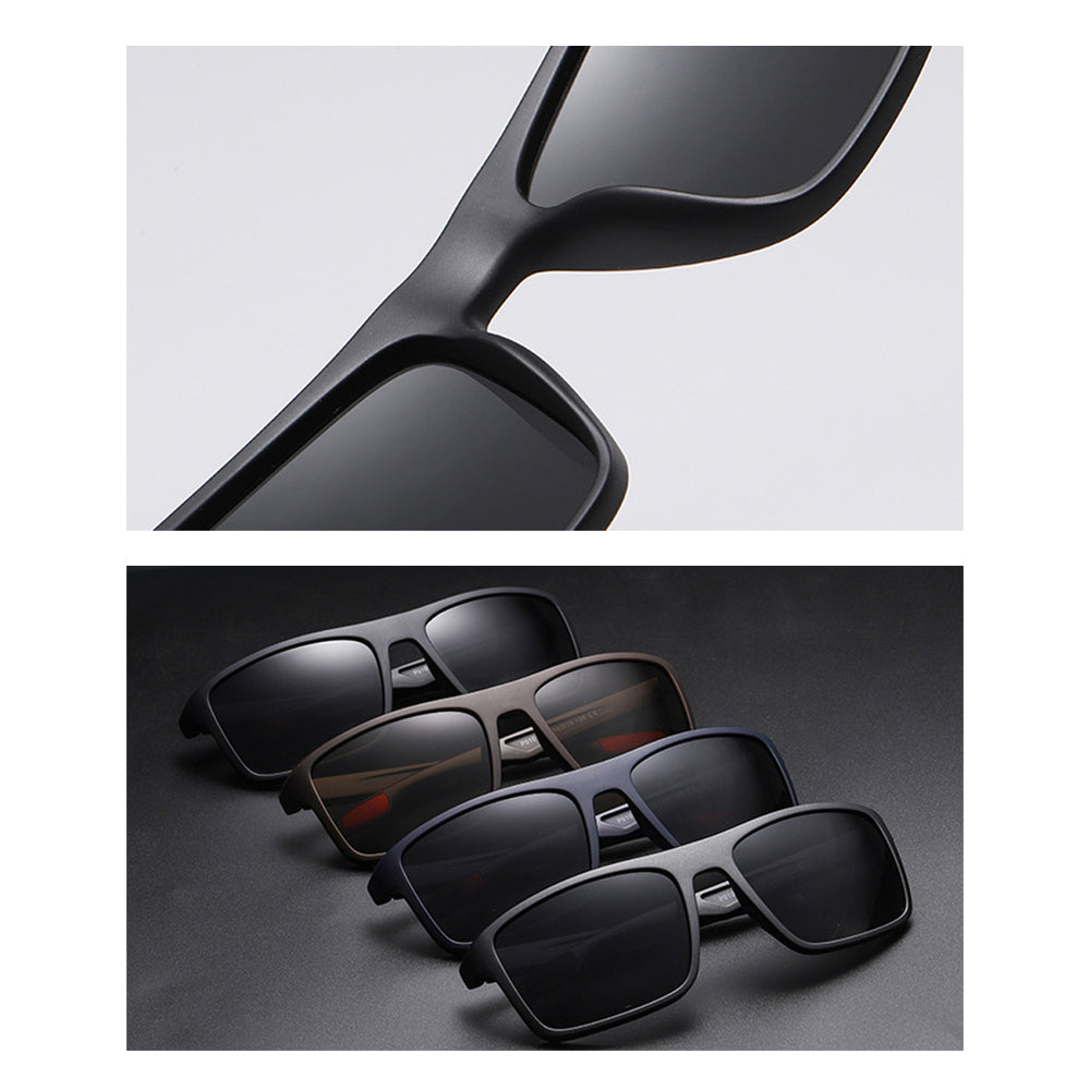 Ochelari de Soare Techsuit Polarised TR90 (MM101), Matte, Roșu