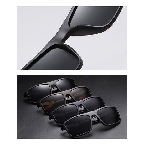 Ochelari de Soare Techsuit Polarised TR90 (MM101), Matte, Roșu
