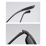 Techsuit Sunglasses Polarised TR90 (MM99), UV Protection, Matte Brown