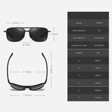 Techsuit Sunglasses Polarised TR90 (MM99), UV Protection, Matte Brown