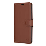 Husa de protectie Techsuit Leather Folio compatibil cu Motorola Edge 30 Neo, Maro