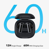 Casti Anker SoundCore P40i (A3955G11), TWS, Noise Cancelling, Bluetooth 5.2, Touch Control, Negru