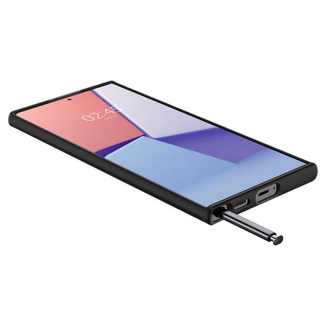 Spigen Thin Fit fekete védőtok Samsung Galaxy S22 Ultra 5G készülékhez