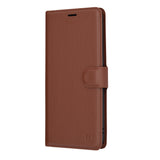 Husa de protectie Techsuit Leather Folio compatibil cu Nothing Phone (2), Maro