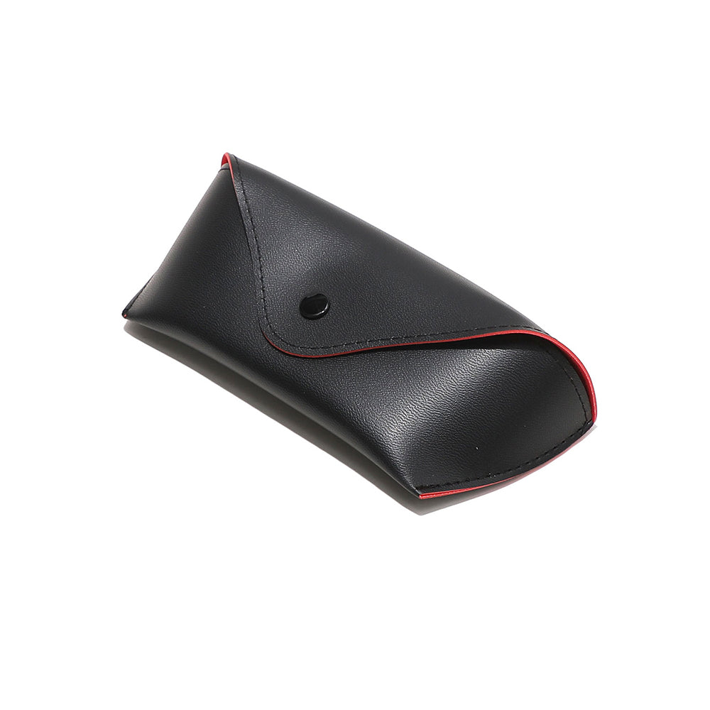 Techsuit Glasses Case (ETOB1), Eco Leather, 167 x 70 x 40mm, Negru