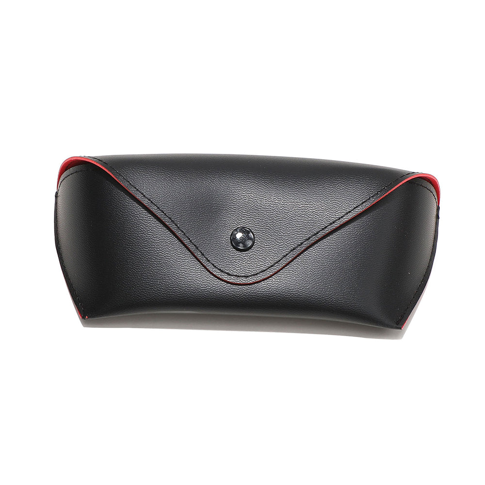Techsuit Glasses Case (ETOB1), Eco Leather, 167 x 70 x 40mm, Negru