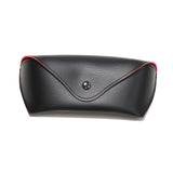 Techsuit Glasses Case (ETOB1), Eco Leather, 167 x 70 x 40mm, Negru