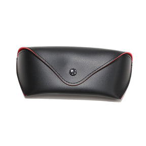 Techsuit Glasses Case (ETOB1), Eco Leather, 167 x 70 x 40mm, Negru
