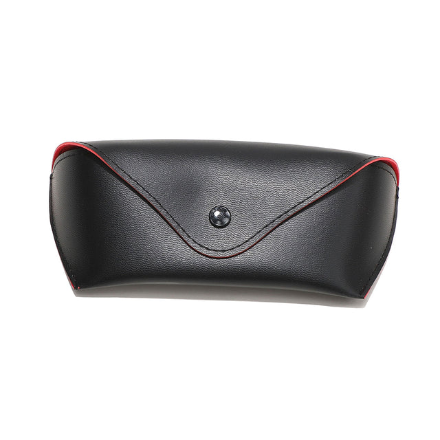 Techsuit Glasses Case (ETOB1), Eco Leather, 167 x 70 x 40mm, Negru