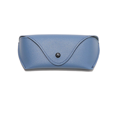Techsuit Glasses Case (ETPU4), Eco Leather, 167 x 70 x 40mm, Albastru
