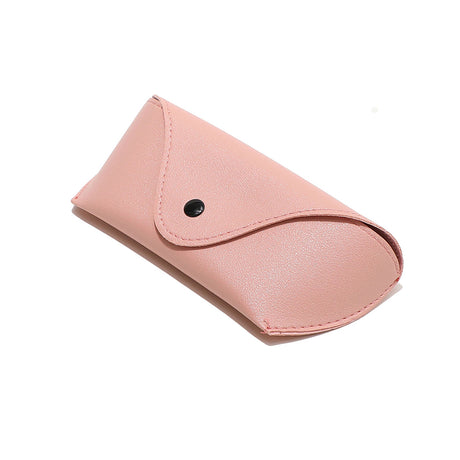 Techsuit Glasses Case (ETPU3), Eco Leather, 167 x 70 x 40mm, Roz