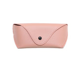 Techsuit Glasses Case (ETPU3), Eco Leather, 167 x 70 x 40mm, Roz