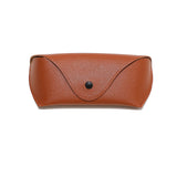 Techsuit Glasses Case (ETPU2), Eco Leather, 167 x 70 x 40mm, Maro