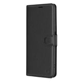 Husa de protectie Techsuit Leather Folio compatibil cu Realme C67 4G, Negru