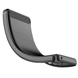 Husa de protectie Techsuit Carbon Silicone compatibil cu Samsung Galaxy S22, Negru