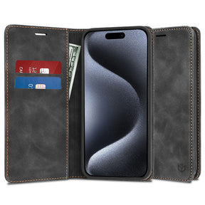 Husa de protectie Techsuit Confy compatibil cu iPhone 15 Pro, Negru