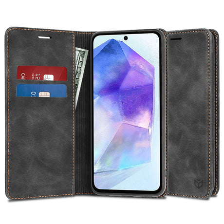 Husa de protectie Techsuit Confy compatibil cu Samsung Galaxy A55 5G, Negru