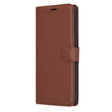 Husa de protectie Techsuit Leather Folio compatibil cu Samsung Galaxy A05, Maro