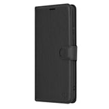 Husa de protectie Techsuit Leather Folio compatibil cu Samsung Galaxy A05, Negru
