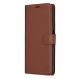 Husa de protectie Techsuit Leather Folio compatibil cu Samsung Galaxy A05s, Maro