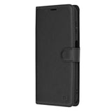 Husa de protectie Techsuit Leather Folio compatibil cu Samsung Galaxy A14 4G / A14 5G, Negru