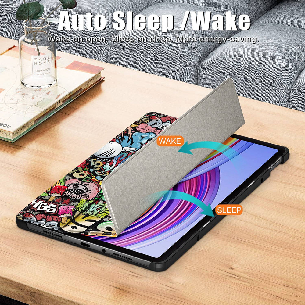 Husa de protectie tableta Techsuit FoldPro compatibil cu Xiaomi Redmi Pad Pro / Redmi Pad Pro 5G / Poco Pad, Urban Vibe