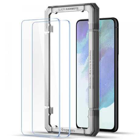 Spigen Glas.tR Align Master átlátszó fólia Samsung Galaxy S21 FE 5G készülékhez