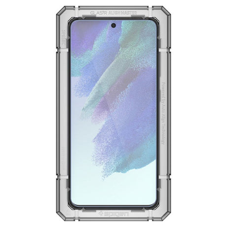 Spigen Glas.tR Align Master átlátszó fólia Samsung Galaxy S21 FE 5G készülékhez