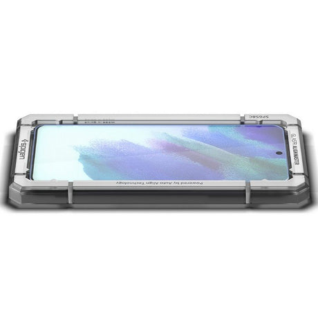 Spigen Glas.tR Align Master átlátszó fólia Samsung Galaxy S21 FE 5G készülékhez