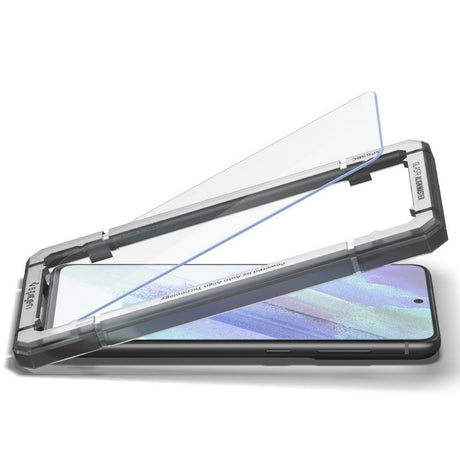 Spigen Glas.tR Align Master átlátszó fólia Samsung Galaxy S21 FE 5G készülékhez
