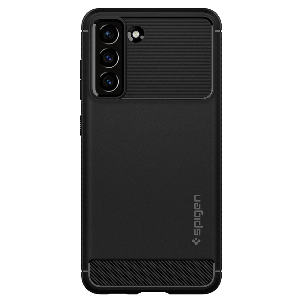 Husa pentru Samsung Galaxy S21 FE 5G - Spigen Rugged Armor (ACS03049) - Black