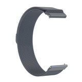 Curea smartwatch Techsuit Watchband 18mm (W009) compatibil cu Huawei Watch GT 4 (41mm)/W1/Honor Watch S1/Garmin Venu 2S/Vivoactive 4S, Albastru