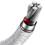 Cablu Baseus Cafule Series Metal (CAKF000202), USB to Type-C 66W, 2m, Alb