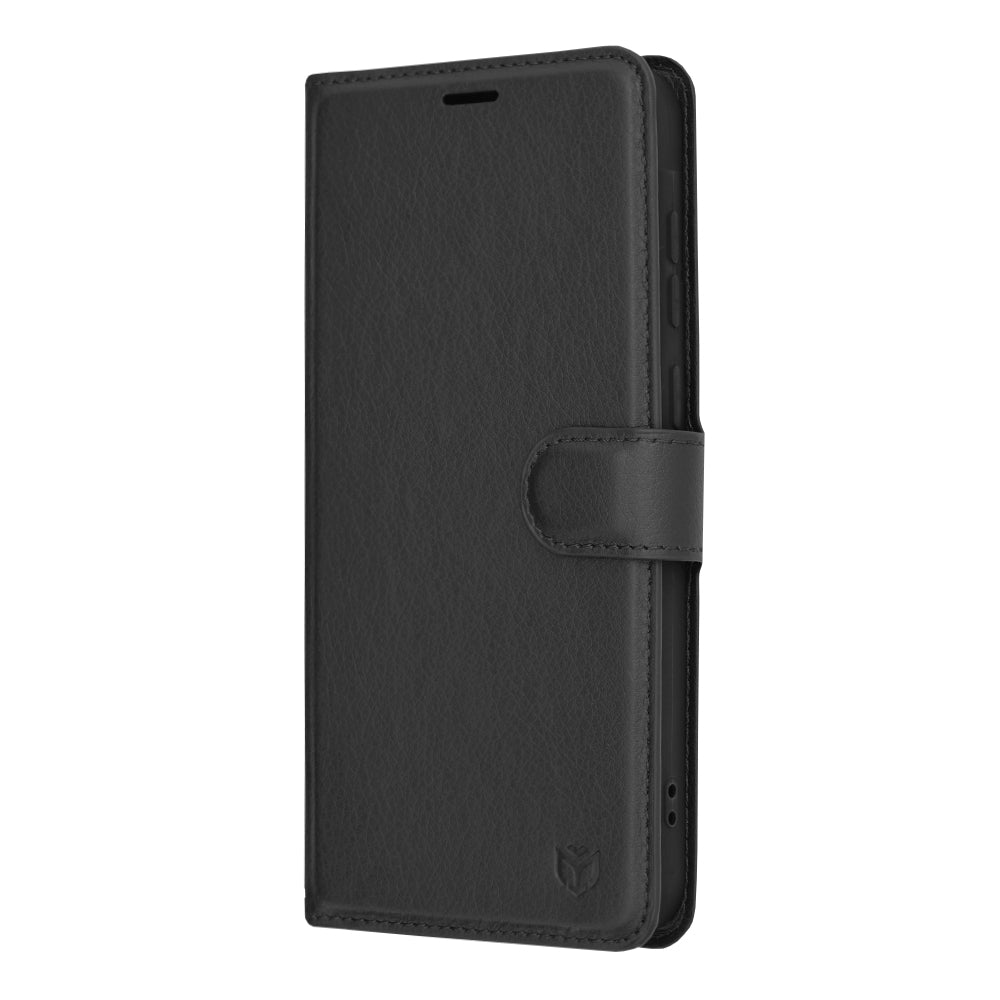 Husa de protectie Techsuit Leather Folio compatibil cu Samsung Galaxy A35 5G, Negru