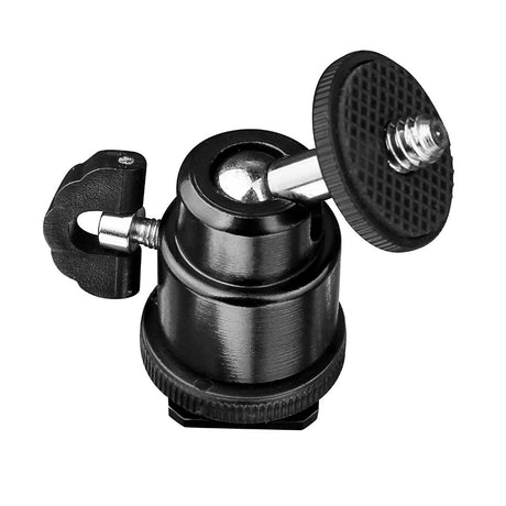 Suport Techsuit Swivel Junnx (BH-2), for GoPro Action Camera, Adjustable, Tripods, with 1/4" Screw Compatibility, Negru