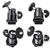 Suport Techsuit Swivel Junnx (BH-2), for GoPro Action Camera, Adjustable, Tripods, with 1/4" Screw Compatibility, Negru