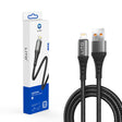 Cablu Lito (LD08L), USB-A to Lightning, Fast Charging, 2.4A, 1m, Negru