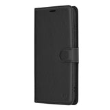 Husa de protectie Techsuit Leather Folio compatibil cu Samsung Galaxy A55 5G, Negru